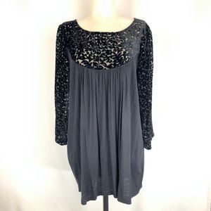 Sunday in Brooklyn Velvet Burnout Knit Top Anthro